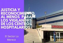 Justicia Y Reconocimiento Al Menos Para Los Vigilant@s De Los Centros Hospitalarios JUSTICIA Y RECONOCIMIENTO AL MENOS PARA LOS VIGILANT@S DE LOS C