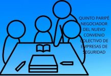QUINTO PARIPÉ NEGOCIADOR DEL NUEVO CONVENIO COLECTIVO DE EMPRESAS DE SEGURIDAD QUINTO PARIPÉ NEGOCIADOR DEL NUEVO CONVENIO COLECTIVO DE EMPRESAS DE SEGURIDAD