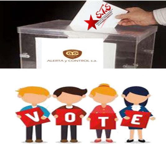 RESULTADO DE LAS ELECCIONES SINDICALES EN LA EMPRESA ALERTA Y CONTROL S.A RESULTADO DE LAS ELECCIONES SINDICALES EN LA EMPRESA ALERTA Y CONTROL S.A