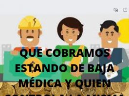 STSYS INFORMA: QUE COBRAMOS ESTANDO DE BAJA MÉDICA Y QUIEN CONTROLA LA MISMA QUE COBRAMOS ESTANDO DE BAJA MÉDICA Y QUIEN CONTROLA LA MISMA