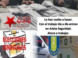 ELECCIONES ARIETE SEGURIDAD S.A.- STSyS ASOMA LA CABEZA FRENTE A VIENTO Y MAREA ELECCIONES ARIETE SEGURIDAD S.A. STSyS ASOMA LA CABEZA FRENTE A VIENTO Y MAREA