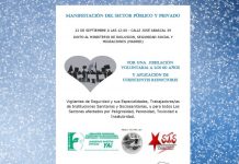 MANIFESTACIÓN POR JUBILACIÓN VOLUNTARIA ANTICIPADA Y APLICACIÓN DE COEFICIENTES REDUCTORES A L@S VIGILANTES DE SEGURIDAD MANIFESTACIÓN POR JUBILACIÓN VOLUNTARIA ANTICIPADA Y APLICACIÓN DE COEFICIENTES REDUCTORES A L@S VIGILANTES DE SEGURIDAD