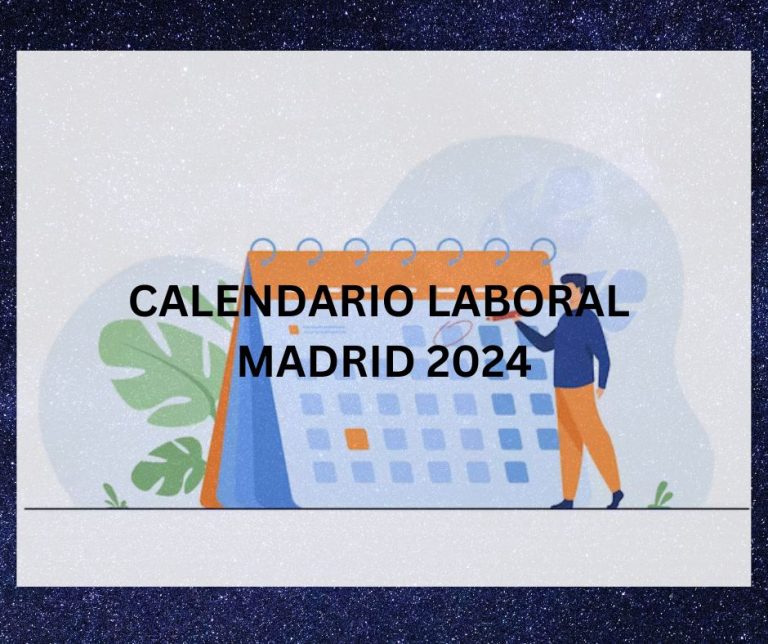 CALENDARIO LABORAL MADRID 2024 Sindicato STS