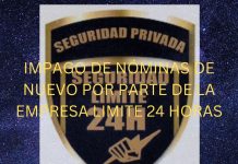 IMPAGO DE NÓMINAS DE NUEVO POR PARTE DE LA EMPRESA LIMITE 24 HORAS IMPAGO DE NÓMINAS DE NUEVO POR PARTE DE LA EMPRESA LIMITE 24 HORAS