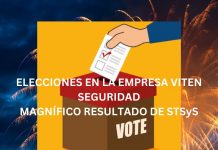 ELECCIONES EN LA EMPRESA VITEN SEGURIDAD-MAGNÍFICO RESULTADO DE STSyS ELECCIONES EN LA EMPRESA VITEN SEGURIDAD-MAGNÍFICO RESULTADO DE STSyS