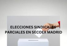 CELEBRADAS ELECCIONES SINDICALES PARCIALES EN SECOEX MADRID STSyS SUMA Y SIGUE ELECCIONES SINDICALES PARCIALES EN SECOEX MADRID