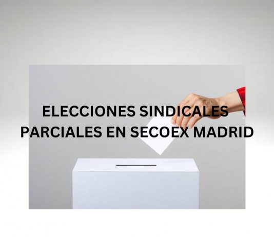 CELEBRADAS ELECCIONES SINDICALES PARCIALES EN SECOEX MADRID STSyS SUMA Y SIGUE ELECCIONES SINDICALES PARCIALES EN SECOEX MADRID