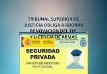 TRIBUNAL SUPERIOR DE JUSTICIA OBLIGA A ABONAR RENOVACIÓN DEL TIP Y LICENCIA DE ARMAS TRIBUNAL SUPERIOR DE JUSTICIA OBLIGA A ABONAR RENOVACIÓN DEL TIP Y LICENCIA DE ARMAS