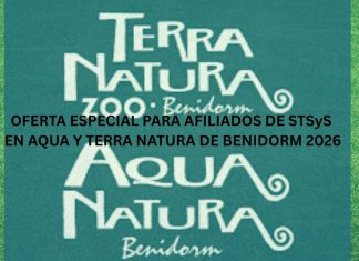 OFERTA ESPECIAL PARA AFILIADOS DE STSyS EN AQUA Y TERRA NATURA DE BENIDORM 2026 OFERTA ESPECIAL PARA AFILIADOS DE STSyS EN AQUA Y TERRA NATURA DE BENIDORM 2026