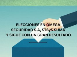 ELECCIONES EN OMEGA SEGURIDAD S.A, STSyS SUMA Y SIGUE CON UN GRAN RESULTADO ELECCIONES EN OMEGA SEGURIDAD S.A, STSyS SUMA Y SIGUE CON UN GRAN RESULTADO