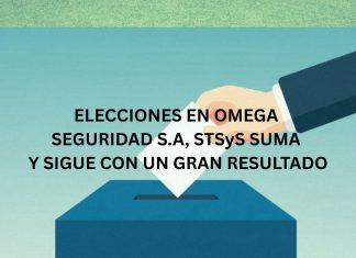 ELECCIONES EN OMEGA SEGURIDAD S.A, STSyS SUMA Y SIGUE CON UN GRAN RESULTADO ELECCIONES EN OMEGA SEGURIDAD S.A, STSyS SUMA Y SIGUE CON UN GRAN RESULTADO