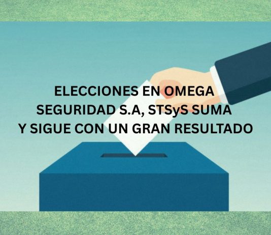 ELECCIONES EN OMEGA SEGURIDAD S.A, STSyS SUMA Y SIGUE CON UN GRAN RESULTADO ELECCIONES EN OMEGA SEGURIDAD S.A, STSyS SUMA Y SIGUE CON UN GRAN RESULTADO