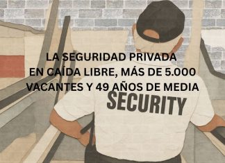 LA SEGURIDAD PRIVADA EN CAÍDA LIBRE, MÁS DE 5.000 VACANTES Y 49 AÑOS DE MEDIA LA SEGURIDAD PRIVADA EN CAÍDA LIBRE, MÁS DE 5.000 VACANTES Y 49 AÑOS DE MEDIA